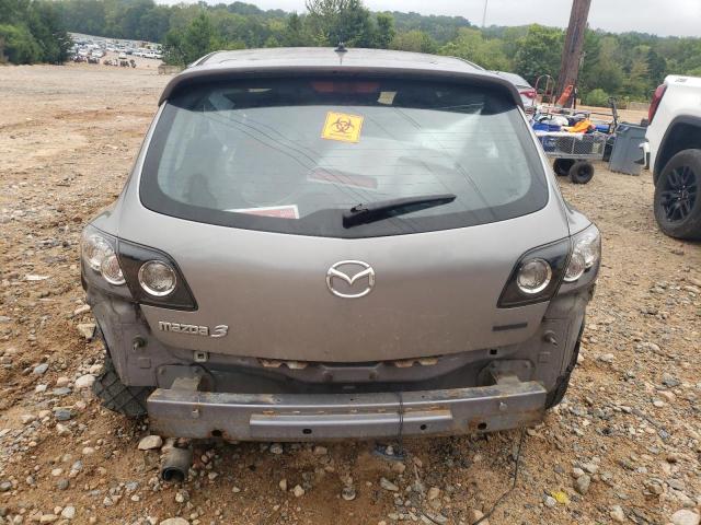 JM1BK344X61462585 - 2006 MAZDA 3 HATCHBACK GRAY photo 6