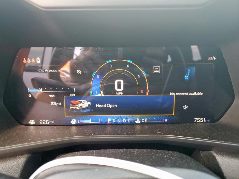 1GCPSBEK9R1150100 - 2024 CHEVROLET COLORADO WHITE photo 9