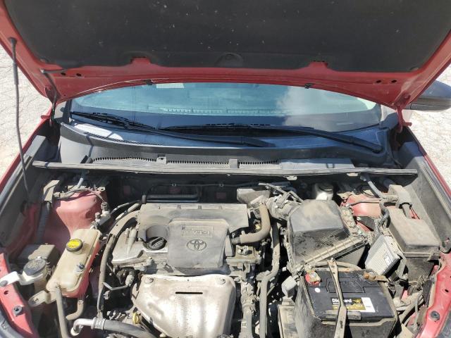 2T3BFREV8DW032342 - 2013 TOYOTA RAV4 LE RED photo 12