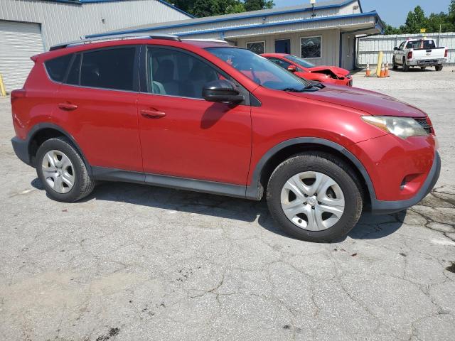 2T3BFREV8DW032342 - 2013 TOYOTA RAV4 LE RED photo 4