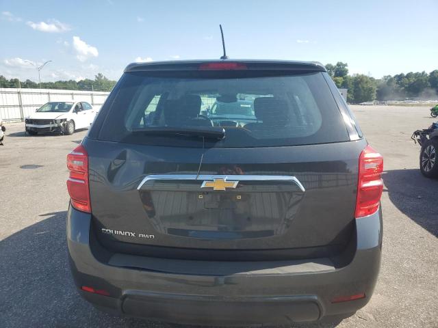 2GNFLEEK2H6265201 - 2017 CHEVROLET EQUINOX LS 灰色 照片 6