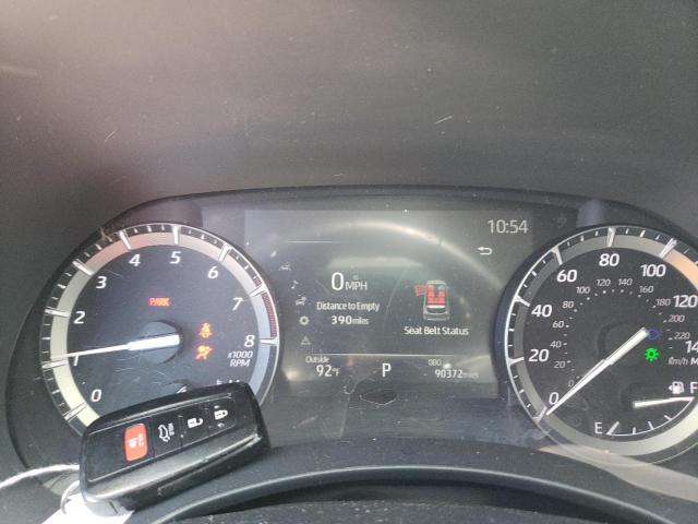 5TDGZRBH2LS006704 - 2020 TOYOTA HIGHLANDER XLE GRAY photo 9