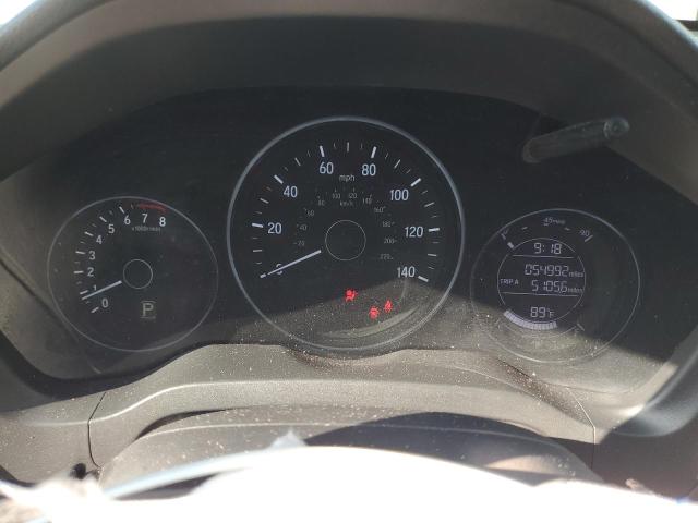 3CZRU6H30KG704902 - 2019 HONDA HR-V LX SILVER photo 9