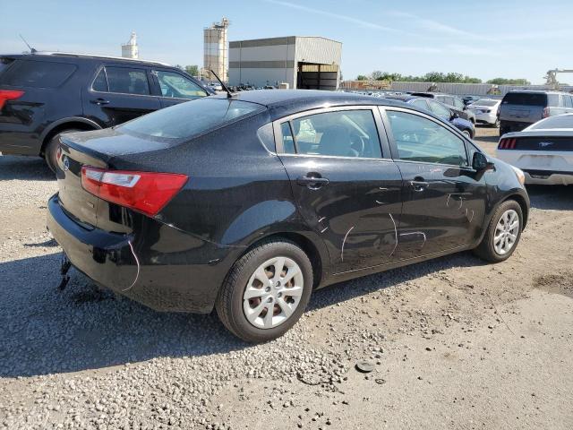 KNADM4A38D6122644 - 2013 KIA RIO LX BLACK photo 3