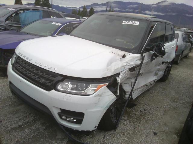 SALWR2VF2GA582432 - 2016 LAND ROVER RANGE ROVE HSE WHITE photo 2