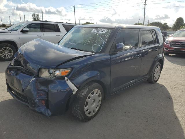 JTLZE4FE8FJ080075 - 2015 TOYOTA SCION XB Blau Foto 2