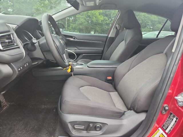 4T1C11AK1MU449813 - 2021 TOYOTA CAMRY LE RED photo 7