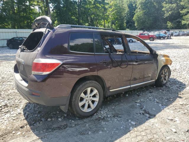 5TDBK3EH0BS050058 - 2011 TOYOTA HIGHLANDER BASE BROWN photo 3