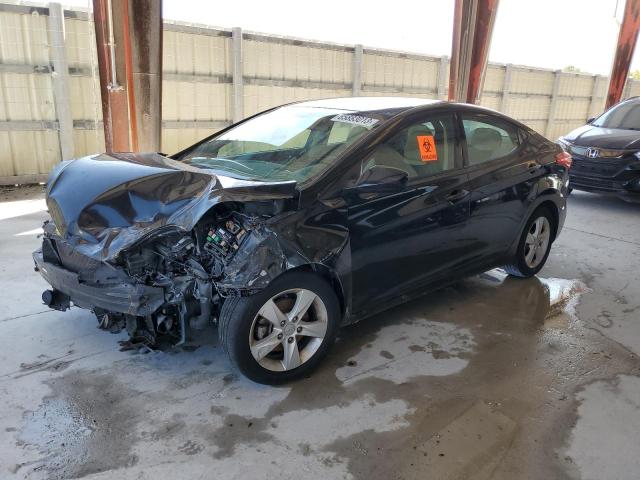 5NPDH4AE3DH307537 - 2013 HYUNDAI ELANTRA GLS BLACK photo 1