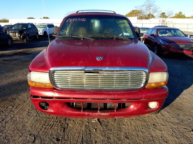 1B4HS28Y3XF589133 - 1999 DODGE DURANGO RED photo 9