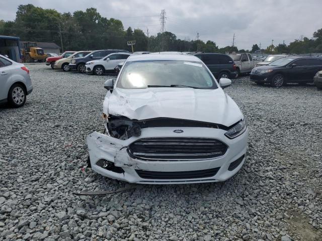 3FA6P0UU7GR177244 - 2016 FORD FUSION S HYBRID WHITE photo 5