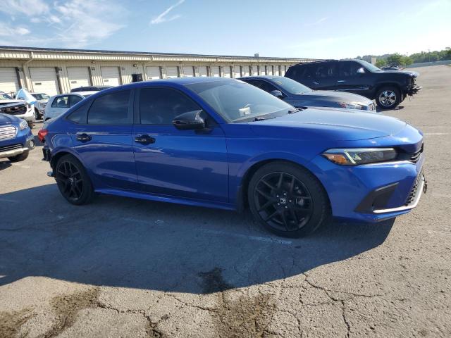 2HGFE2F50NH559143 - 2022 HONDA CIVIC SPORT BLUE photo 4