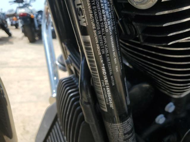 1HD1KBC14NB643430 - 2022 HARLEY-DAVIDSON FLHX BLACK photo 9