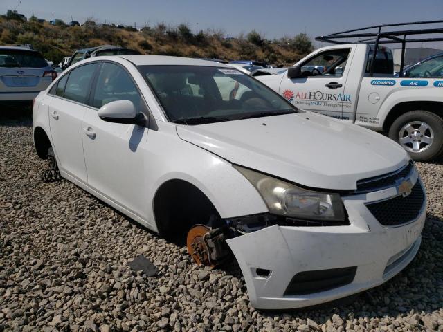 1G1PF5SC7C7376961 - 2012 CHEVROLET CRUZE LT WHITE photo 4