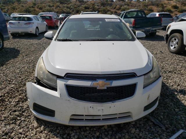 1G1PF5SC7C7376961 - 2012 CHEVROLET CRUZE LT WHITE photo 5