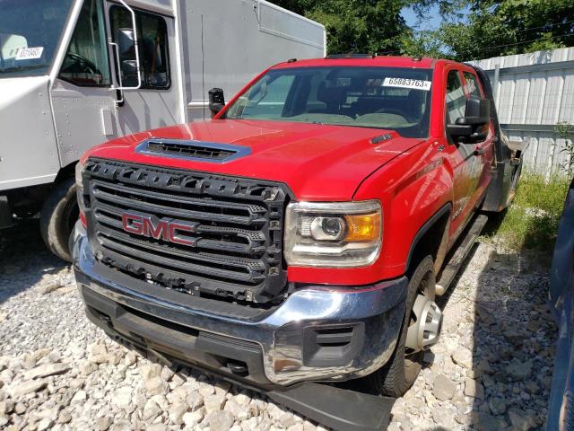 1GD42VCY3JF269324 - 2018 GMC SIERRA K3500 RED photo 1