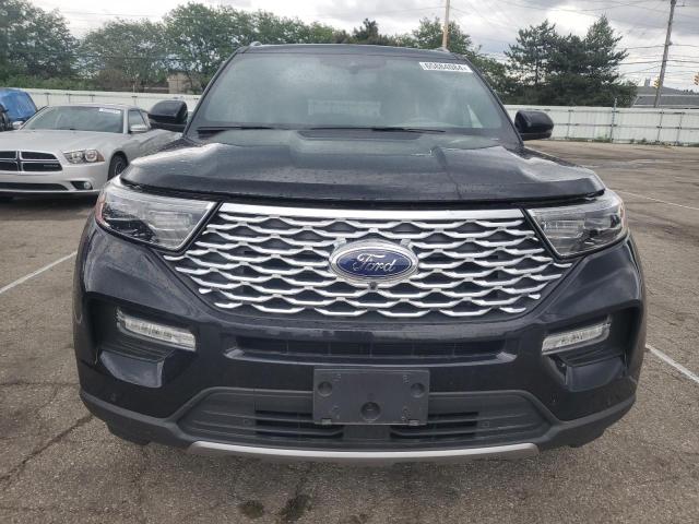 1FM5K8HC7LGA36823 - 2020 FORD EXPLORER PLATINUM BLACK photo 5