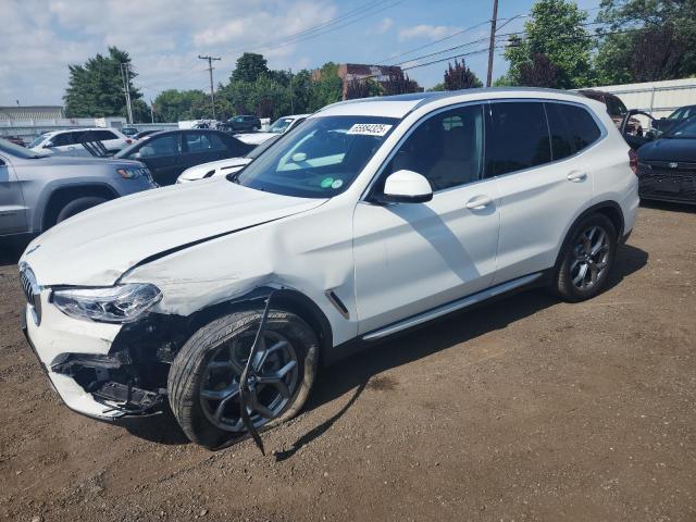 5UXTY3C05M9H18813 - 2021 BMW X3 SDRIVE30I WHITE photo 1