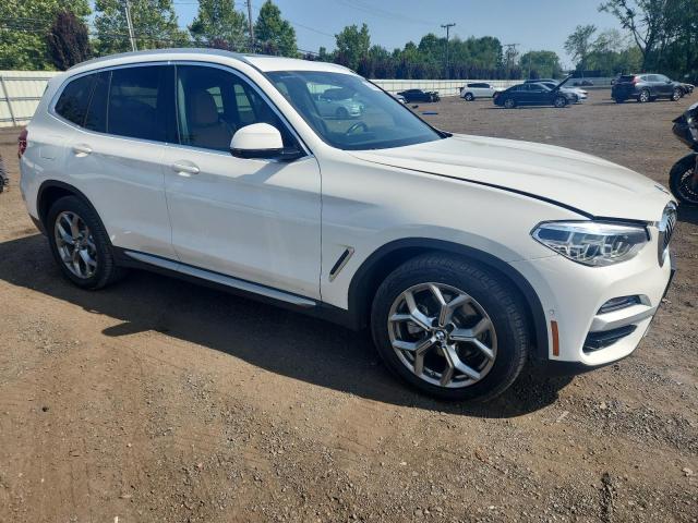 5UXTY3C05M9H18813 - 2021 BMW X3 SDRIVE30I WHITE photo 4