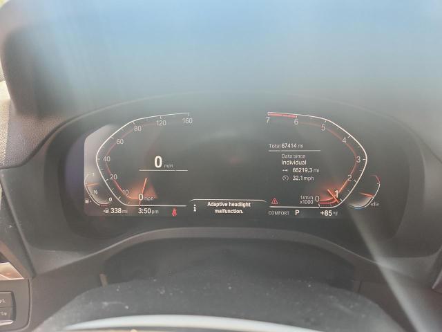 5UXTY3C05M9H18813 - 2021 BMW X3 SDRIVE30I WHITE photo 9