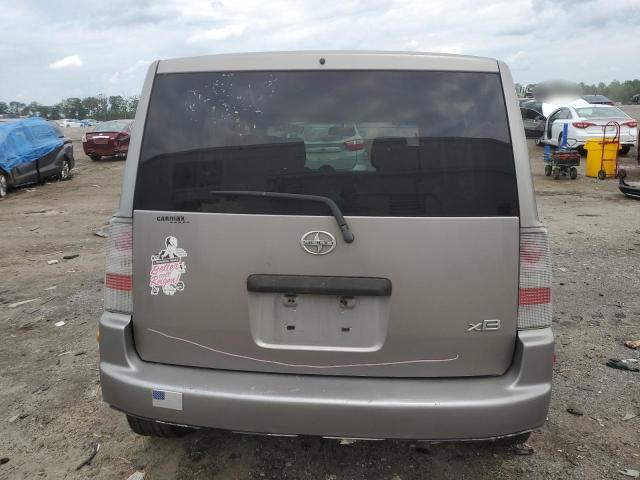 JTLKT324750205084 - 2005 TOYOTA SCION XB GRAY photo 6