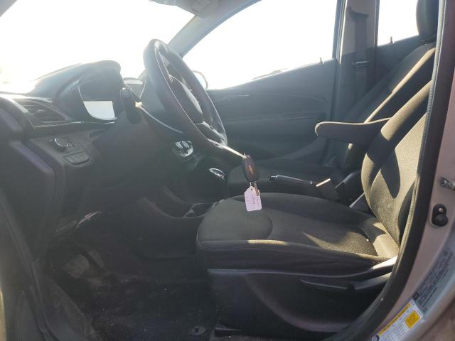 KL8CD6SA7MC726946 - 2021 CHEVROLET SPARK 1LT SILVER photo 7