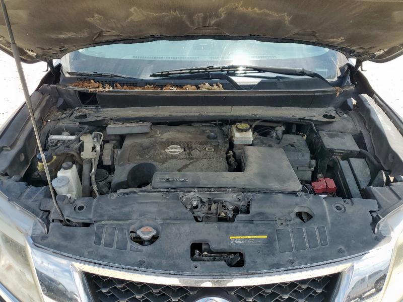 5N1AR2MNXEC693768 - 2014 NISSAN PATHFINDER S GRAY photo 12