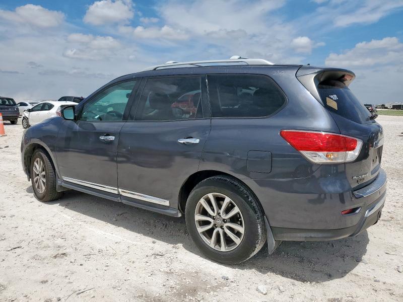 5N1AR2MNXEC693768 - 2014 NISSAN PATHFINDER S GRAY photo 2