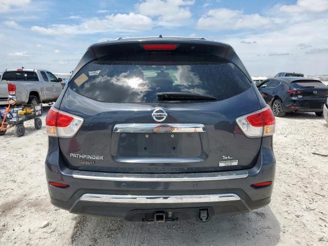 5N1AR2MNXEC693768 - 2014 NISSAN PATHFINDER S GRAY photo 6