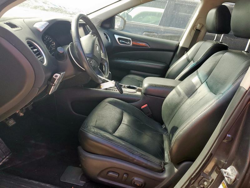 5N1AR2MNXEC693768 - 2014 NISSAN PATHFINDER S GRAY photo 7