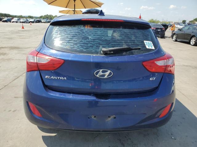 KMHD35LE6DU082517 - 2013 HYUNDAI ELANTRA GT BLUE photo 6