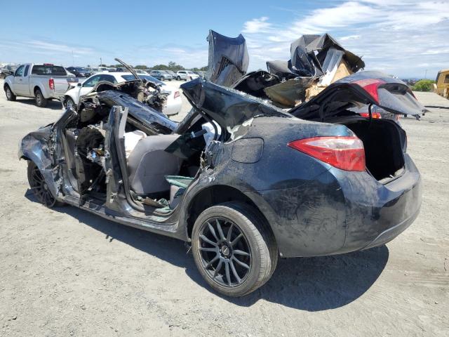 2T1BURHE9JC004007 - 2018 TOYOTA COROLLA L BLUE photo 2