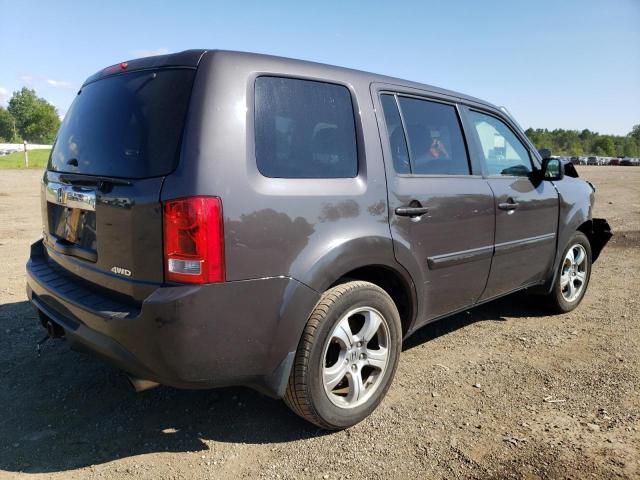 5FNYF4H49DB024904 - 2013 HONDA PILOT EX BROWN photo 3