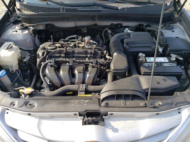 5NPEB4AC5CH418092 - 2012 HYUNDAI SONATA GLS SILVER photo 11