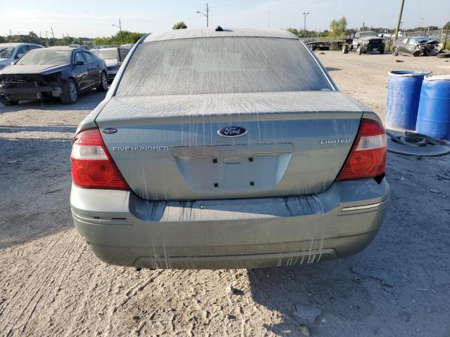 1FAHP25157G164153 - 2007 FORD FIVE HUNDR LIMITED GREEN photo 6