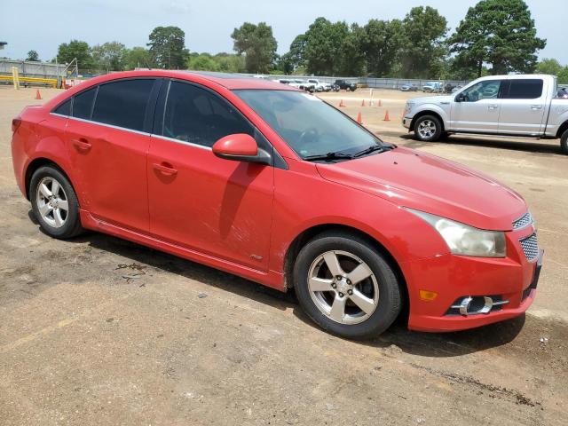 1G1PF5SC5C7341688 - 2012 CHEVROLET CRUZE LT 红色 照片 4