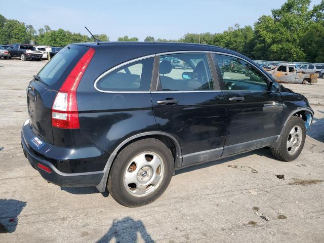 5J6RE38398L002858 - 2008 HONDA CR-V LX BLACK photo 3