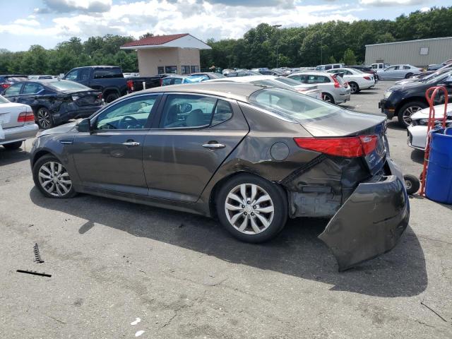 5XXGN4A79FG377257 - 2015 KIA OPTIMA EX GRAY photo 2