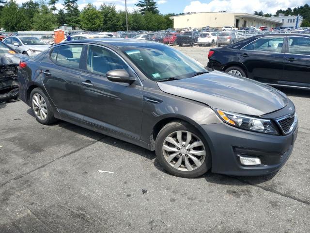 5XXGN4A79FG377257 - 2015 KIA OPTIMA EX GRAY photo 4