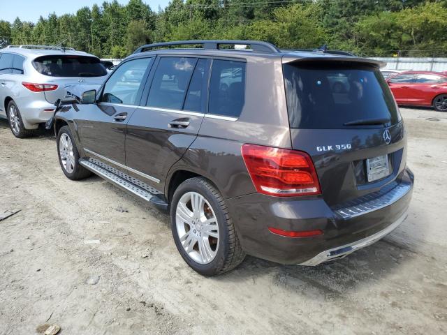 WDCGG8JB3EG245196 - 2014 MERCEDES-BENZ GLK 350 4MATIC BROWN photo 2