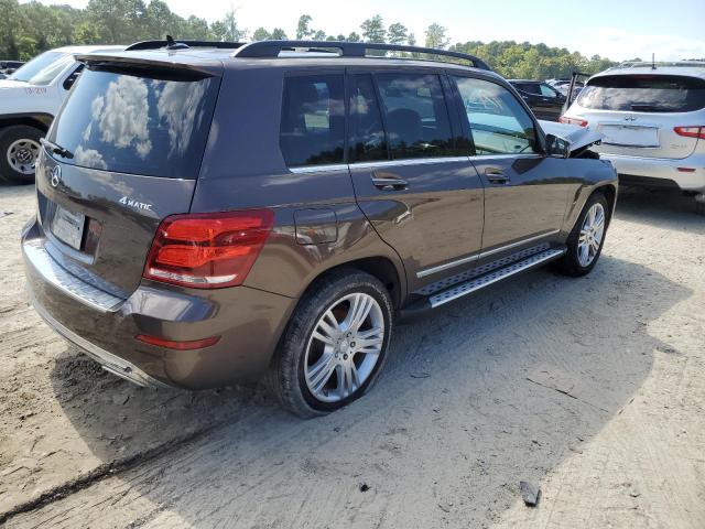 WDCGG8JB3EG245196 - 2014 MERCEDES-BENZ GLK 350 4MATIC BROWN photo 3