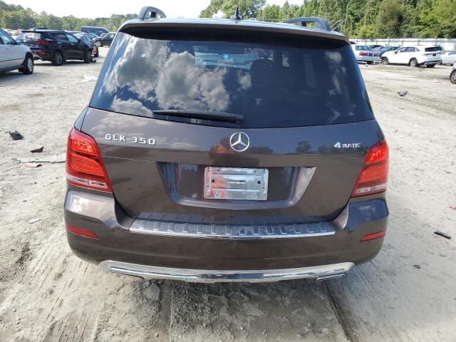 WDCGG8JB3EG245196 - 2014 MERCEDES-BENZ GLK 350 4MATIC BROWN photo 6