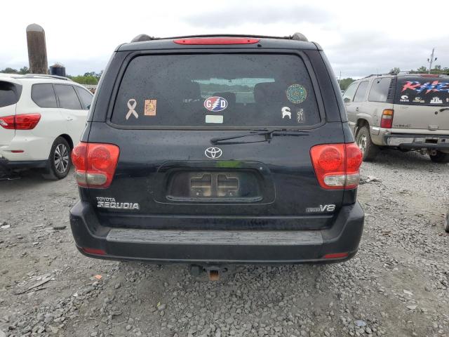 5TDZT34A77S288478 - 2007 TOYOTA SEQUIOA SR5 BLACK photo 6