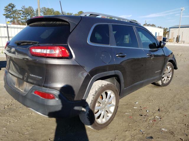 1C4PJLDBXGW159690 - 2016 JEEP CHEROKEE LIMITED GRAY photo 4