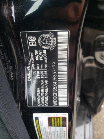 WDDGF85X49F357179 - 2009 MERCEDES-BENZ C 230 4MATIC BLACK photo 12