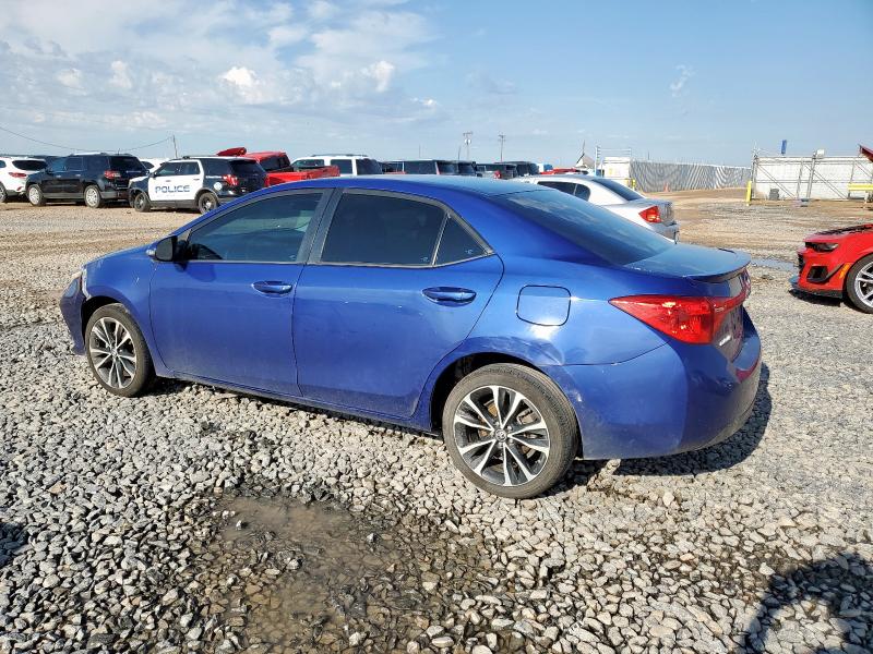 5YFBURHE2KP925678 - 2019 TOYOTA COROLLA L 蓝色 照片 2