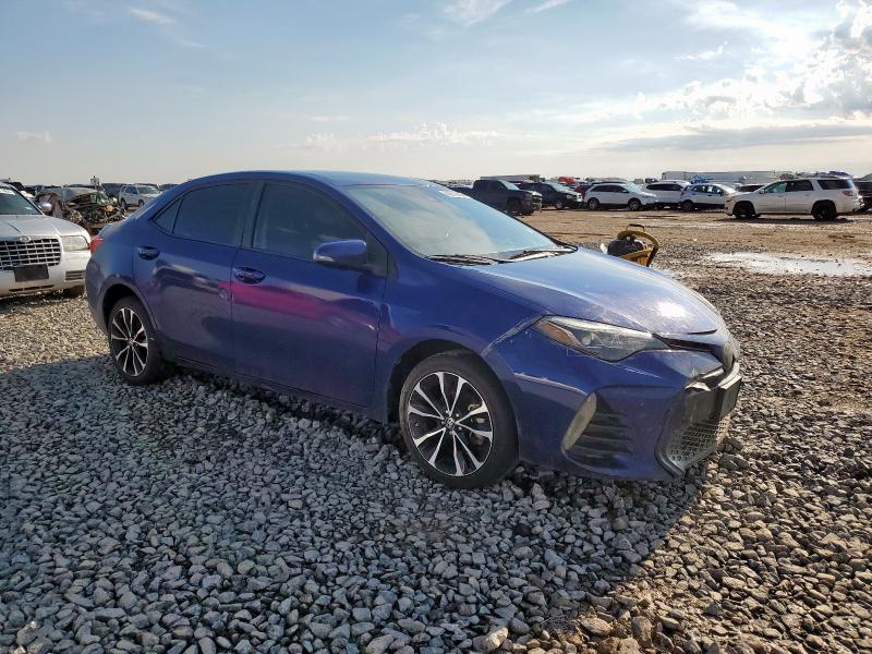 5YFBURHE2KP925678 - 2019 TOYOTA COROLLA L 蓝色 照片 4