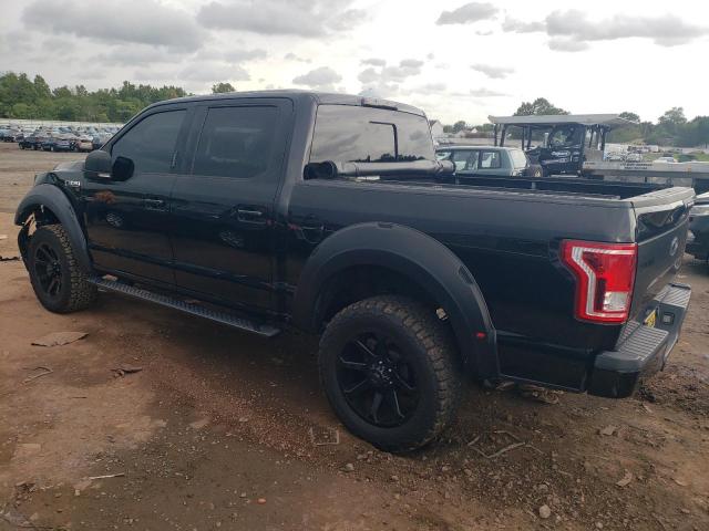 1FTEW1EF6HFB54700 - 2017 FORD F150 SUPERCREW BLACK photo 2