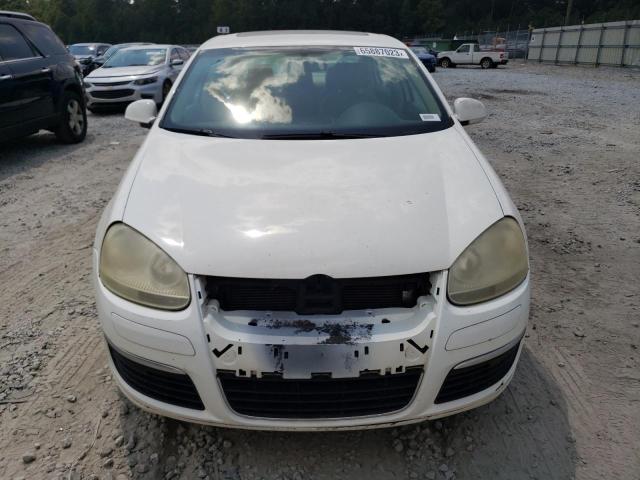 3VWSF71K76M765077 - 2006 VOLKSWAGEN JETTA 2.5 OPTION PACKAGE 1 WHITE photo 5