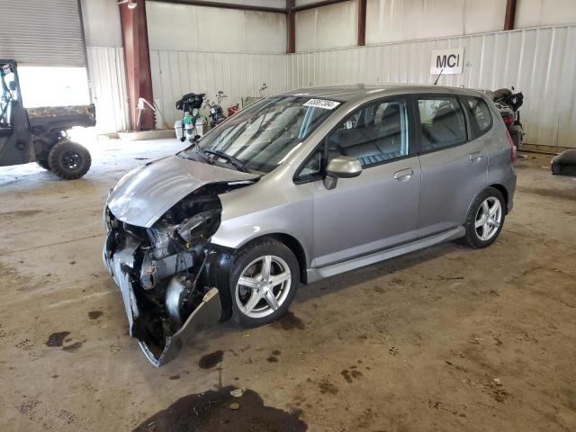 JHMGD38657S017869 - 2007 HONDA FIT S GRAY photo 1